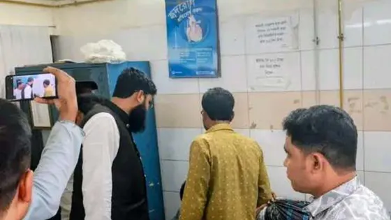 সরকারি হাসপাতালে হঠাৎ পরিদর্শনে গিয়ে দেখলেন অব্যবস্থাপনা, ক্ষুব্ধ এমপি